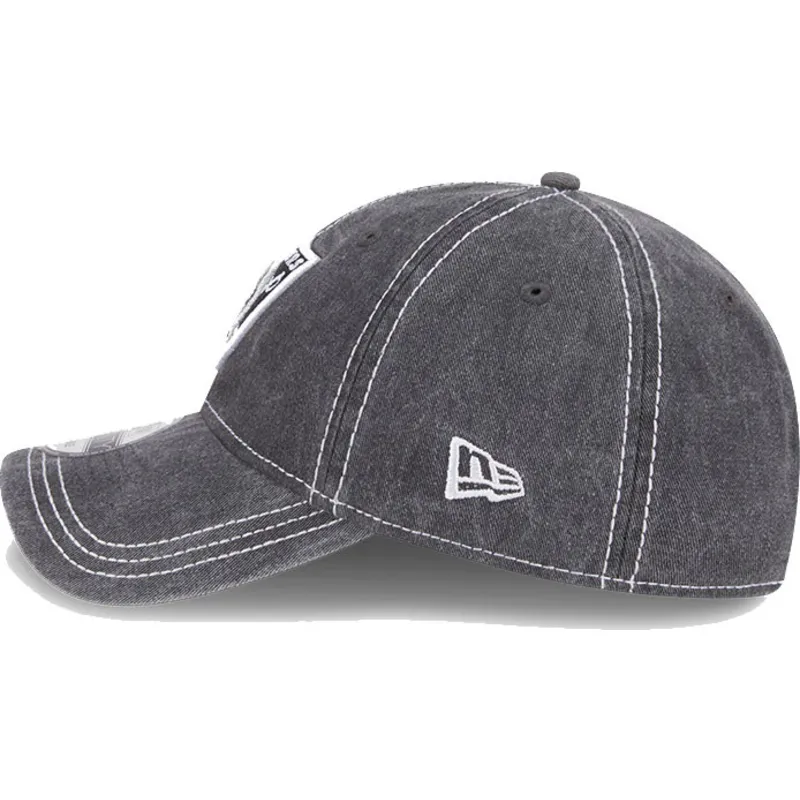petten-gebogen-grijs-verstelbaar-9twenty-washed-contrast-van-las-vegas-raiders-nfl-van-new-era