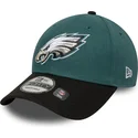 petten-gebogen-groen-verstelbaar-9forty-the-league-van-philadelphia-eagles-nfl-van-new-era