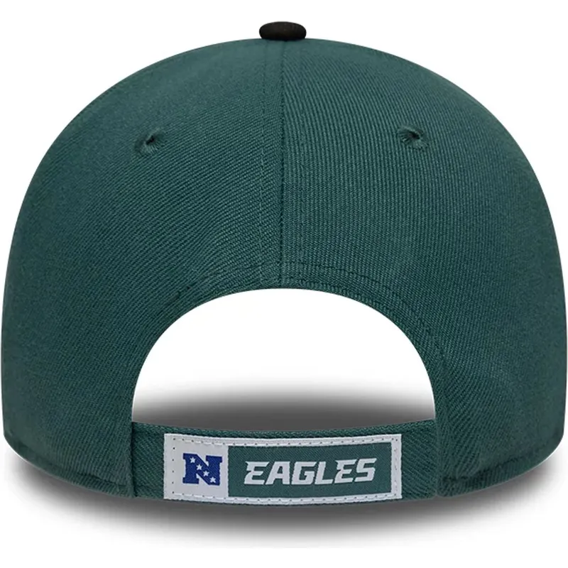 petten-gebogen-groen-verstelbaar-9forty-the-league-van-philadelphia-eagles-nfl-van-new-era