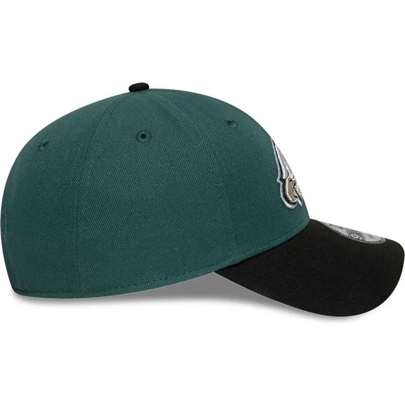 petten-gebogen-groen-verstelbaar-9forty-the-league-van-philadelphia-eagles-nfl-van-new-era