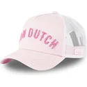 petten-gebogen-roze-snapback-voor-kinderen-kidbuckl-lp-van-von-dutch