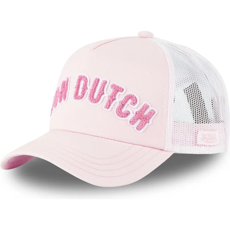 petten-gebogen-roze-snapback-voor-kinderen-kidbuckl-lp-van-von-dutch petten-gebogen-roze-snapback-voor-kinderen-kidbuckl-lp-van-von-dutch