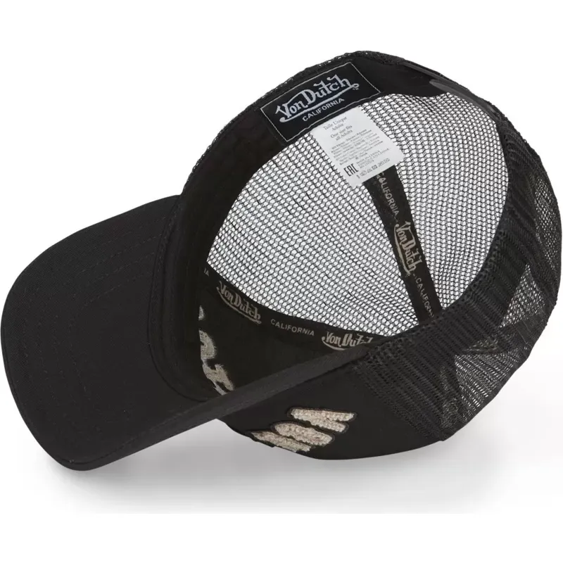 petten-gebogen-zwart-snapback-voor-kinderen-kidbuckl-nr-van-von-dutch