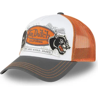 Petten gebogen meerkleurig snapback PATCHES06 van Von Dutch