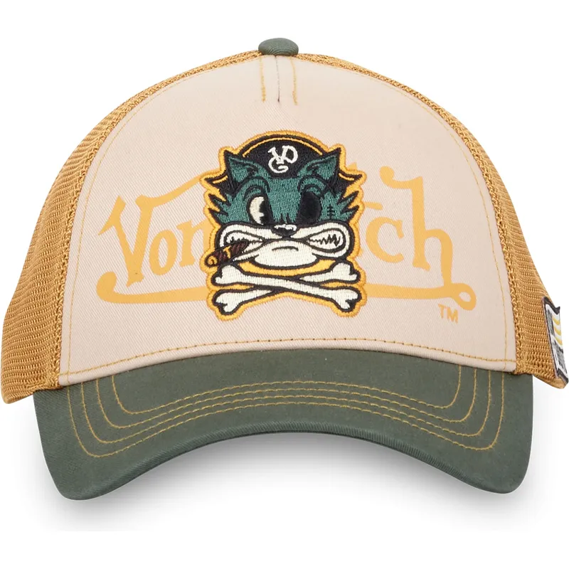 petten-gebogen-beige-snapback-pir-cb-van-von-dutch