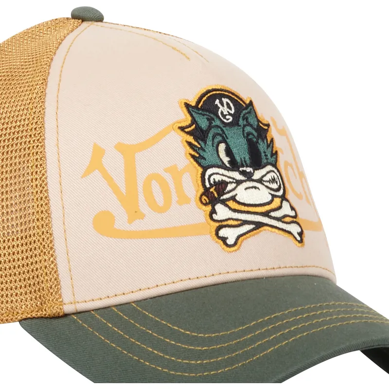 petten-gebogen-beige-snapback-pir-cb-van-von-dutch