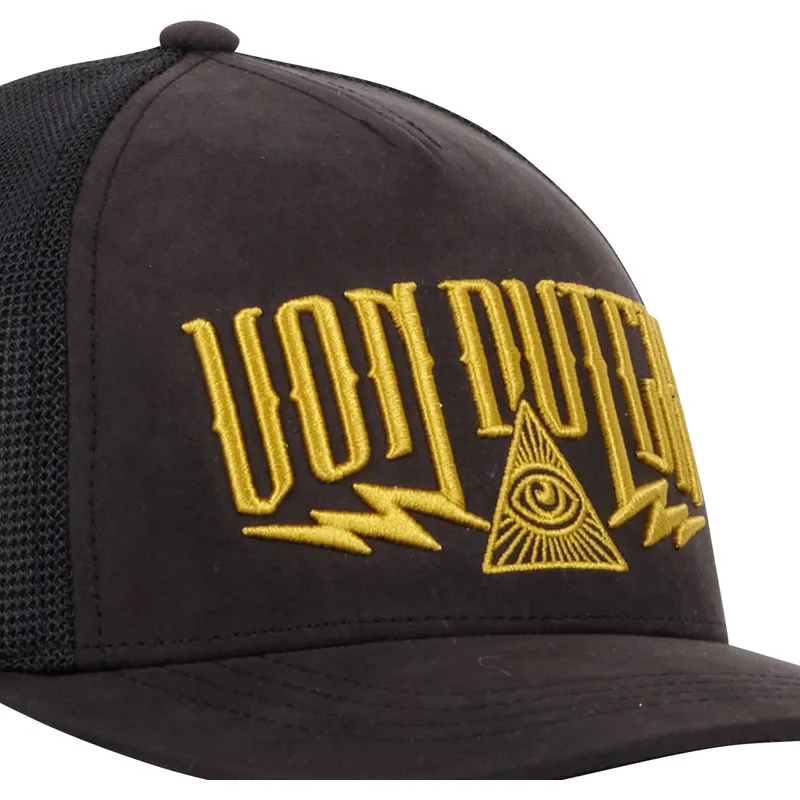 petten-gebogen-zwart-snapback-rock03-van-von-dutch