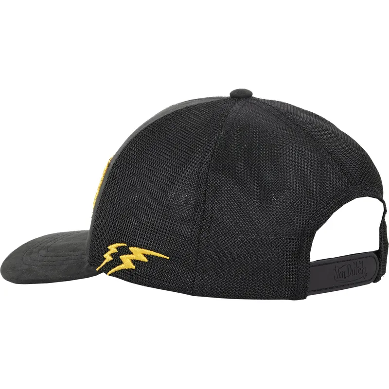 petten-gebogen-zwart-snapback-rock03-van-von-dutch