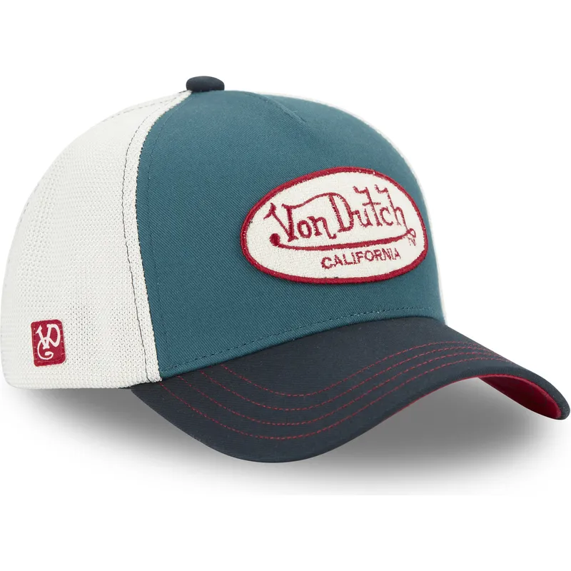 petten-gebogen-blauw-snapback-terry06-van-von-dutch