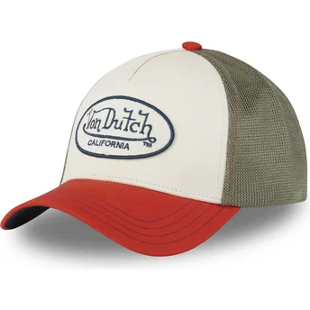 Petten gebogen meerkleurig snapback TERRY07 van Von Dutch