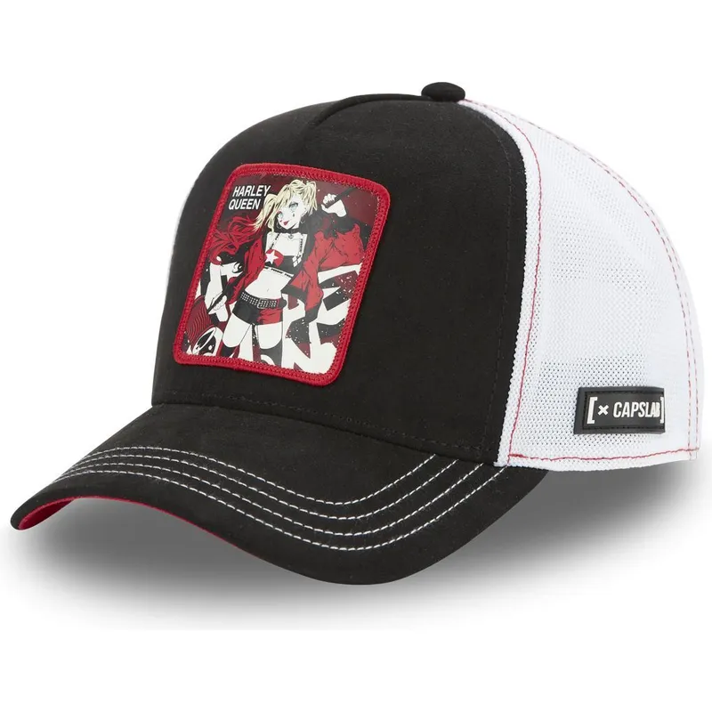 petten-gebogen-zwart-snapback-dc8-que-harley-quinn-dc-comics-van-capslab