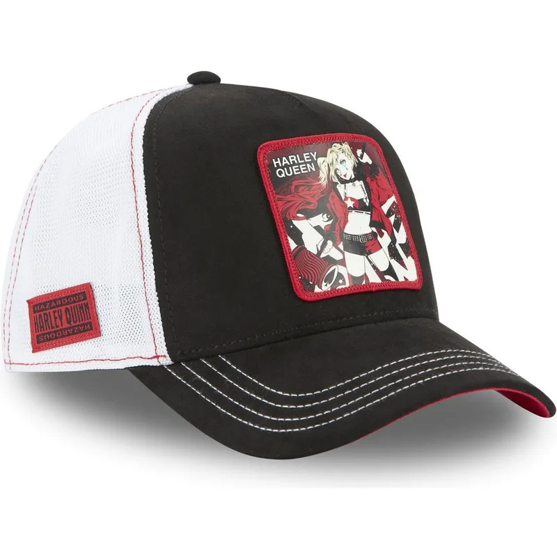 petten-gebogen-zwart-snapback-dc8-que-harley-quinn-dc-comics-van-capslab