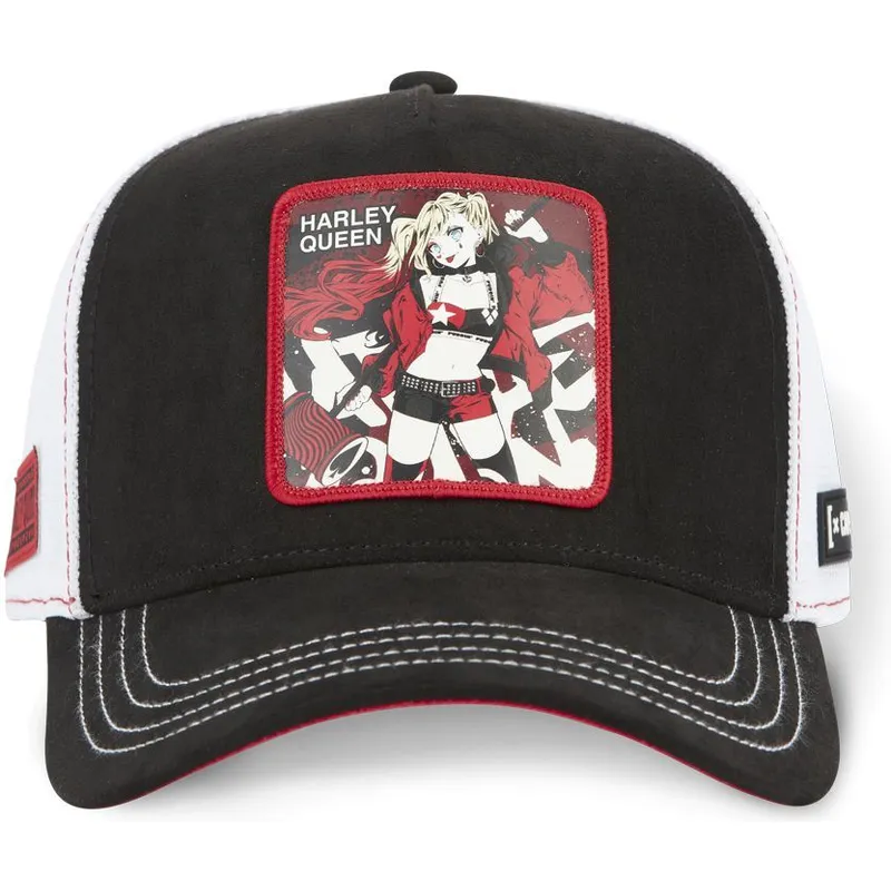 petten-gebogen-zwart-snapback-dc8-que-harley-quinn-dc-comics-van-capslab