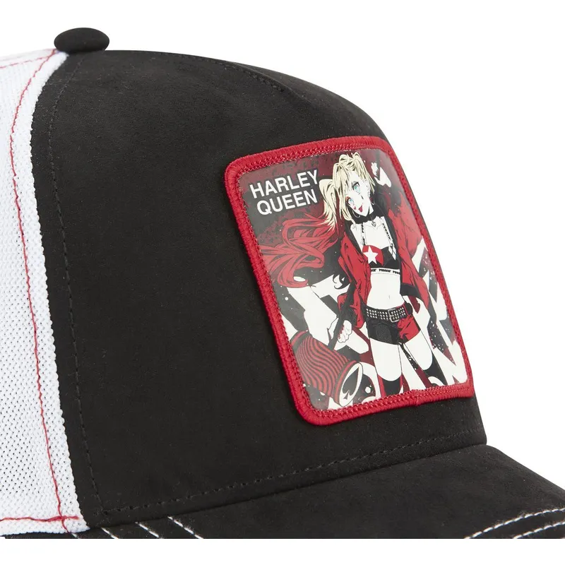petten-gebogen-zwart-snapback-dc8-que-harley-quinn-dc-comics-van-capslab