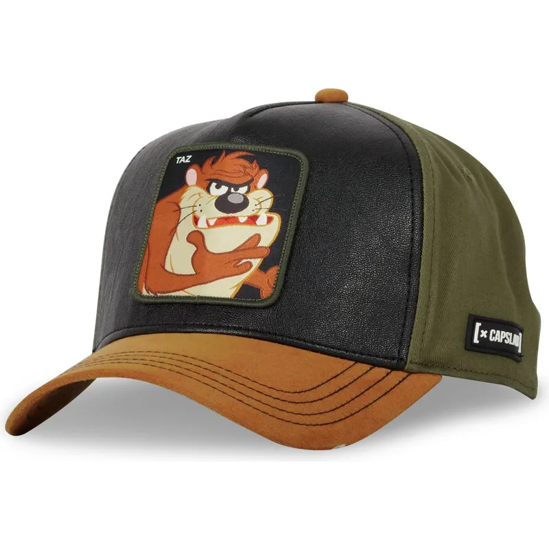 petten-gebogen-meerkleurig-snapback-tasmaanse-duivel-looney-tunes-van-capslab