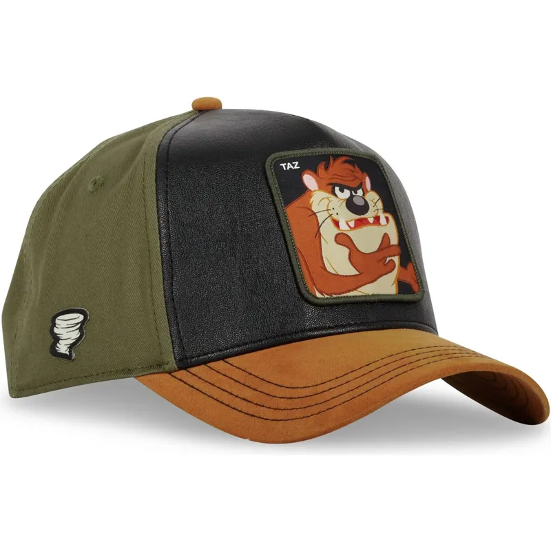 petten-gebogen-meerkleurig-snapback-tasmaanse-duivel-looney-tunes-van-capslab
