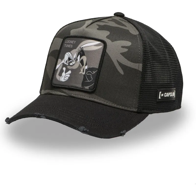 petten-gebogen-meerkleurig-snapback-loo11-bd-bugs-bunny-en-daffy-duck-looney-tunes-van-capslab