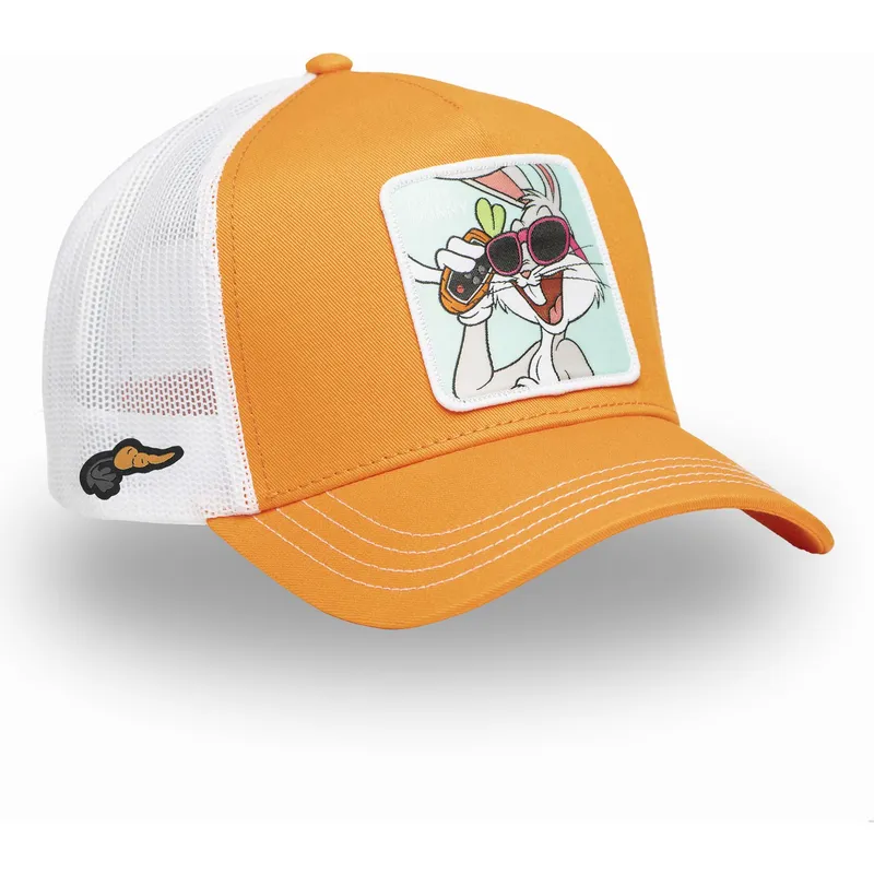 petten-gebogen-oranje-snapback-loo11-bug2-bugs-bunny-looney-tunes-van-capslab