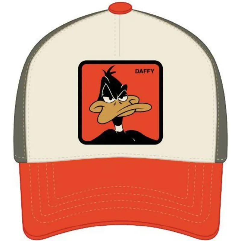 petten-gebogen-meerkleurig-snapback-loo11-daf-daffy-duck-looney-tunes-van-capslab