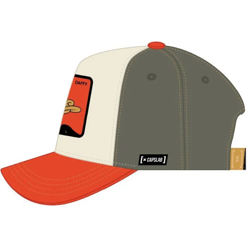 petten-gebogen-meerkleurig-snapback-loo11-daf-daffy-duck-looney-tunes-van-capslab
