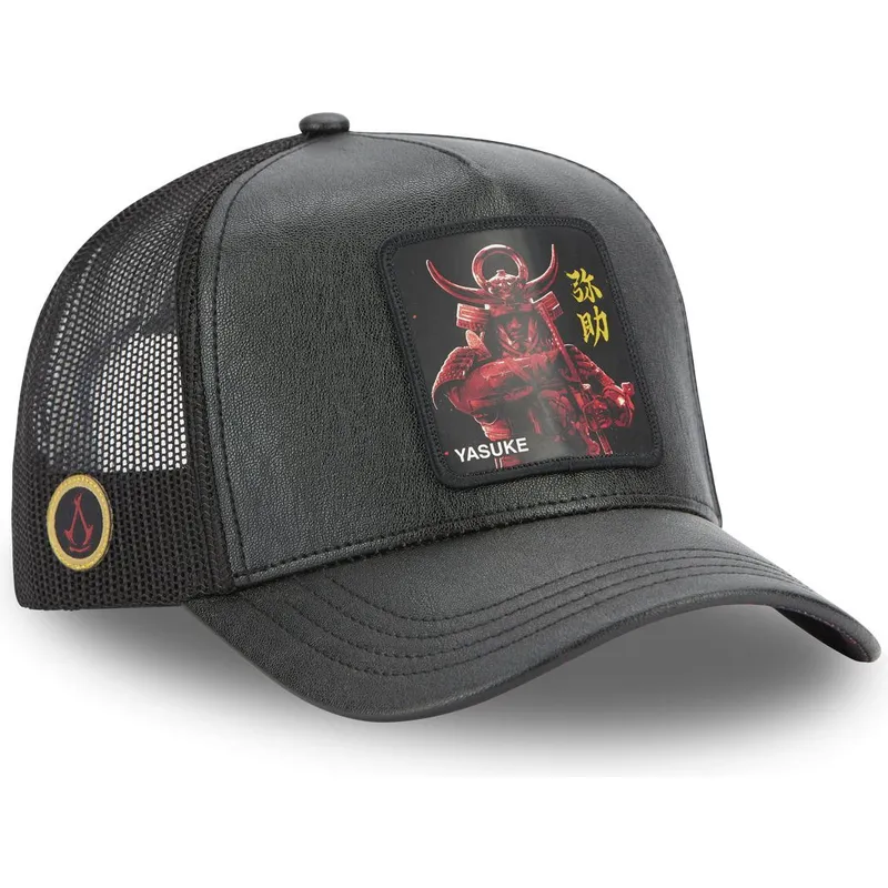 petten-gebogen-zwart-snapback-yas-yasuke-assassin-s-creed-van-capslab petten-gebogen-zwart-snapback-yas-yasuke-assassin-s-creed-van-capslab