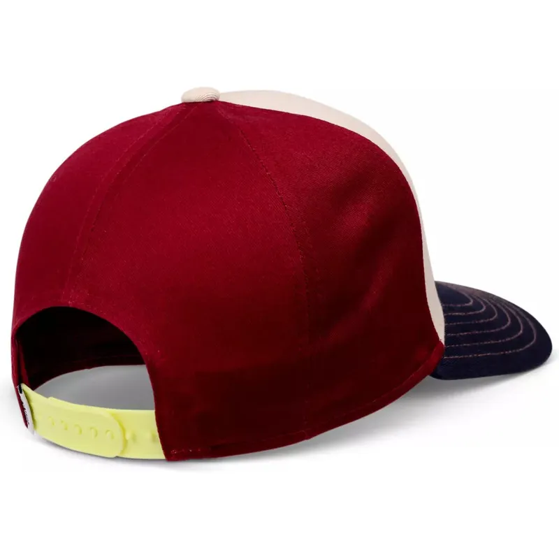 petten-gebogen-meerkleurig-snapback-voor-kinderen-peace-pizza-food-van-djinns