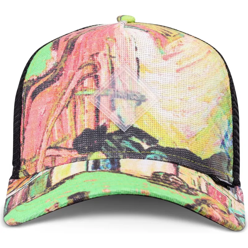 petten-gebogen-meerkleurig-snapback-hft-painting-van-djinns petten-gebogen-meerkleurig-snapback-hft-painting-van-djinns