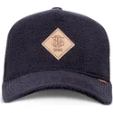 petten-gebogen-marineblauw-snapback-hft-pole-fleece-van-djinns