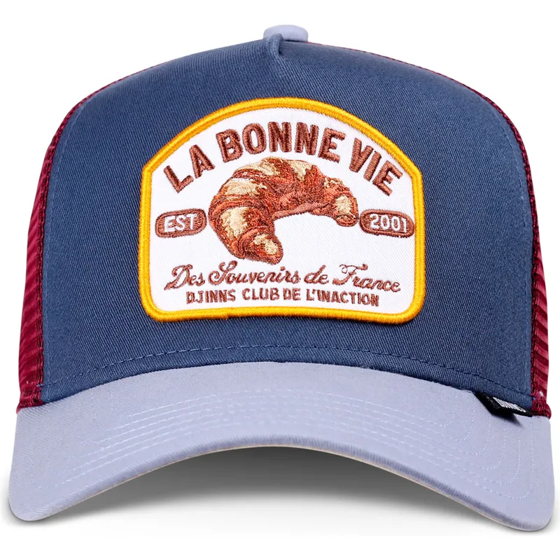 petten-gebogen-meerkleurig-snapback-croissant-hft-la-bonne-vie-2-van-djinns