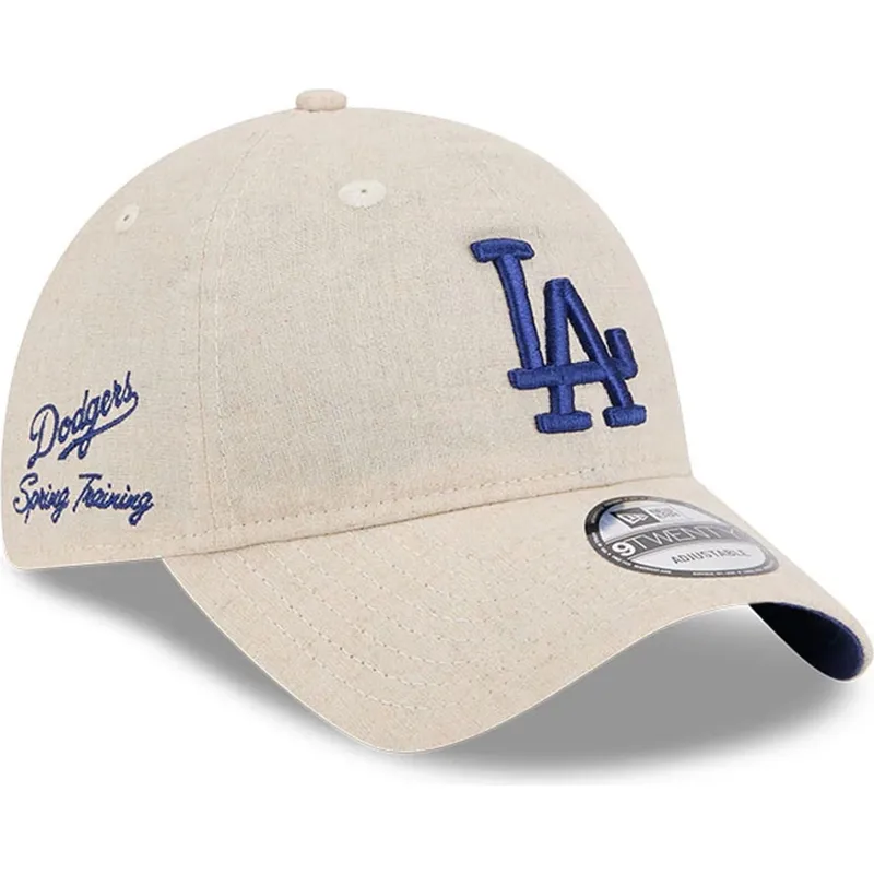 petten-gebogen-beige-verstelbaar-9twenty-linen-spring-training-fan-pack-2025-van-los-angeles-dodgers-mlb-van-new-era petten-gebogen-beige-verstelbaar-9twenty-linen-spring-training-fan-pack-2025-van-los-angeles-dodgers-mlb-van-new-era