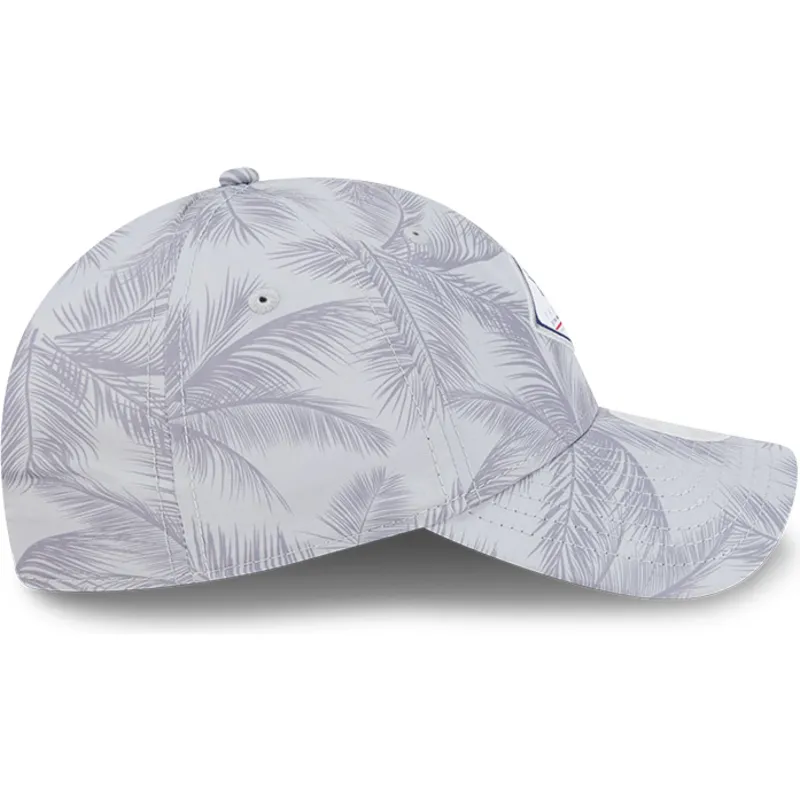 petten-gebogen-grijs-verstelbaar-9twenty-leaf-open-back-spring-training-fan-pack-2025-van-new-york-yankees-mlb-van-new-era