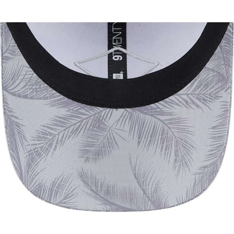 petten-gebogen-grijs-verstelbaar-9twenty-leaf-open-back-spring-training-fan-pack-2025-van-new-york-yankees-mlb-van-new-era