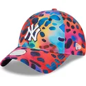 petten-gebogen-meerkleurig-verstelbaar-9twenty-spots-spring-training-fan-pack-2025-van-new-york-yankees-mlb-van-new-era