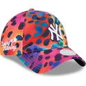 petten-gebogen-meerkleurig-verstelbaar-9twenty-spots-spring-training-fan-pack-2025-van-new-york-yankees-mlb-van-new-era