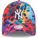 petten-gebogen-meerkleurig-verstelbaar-9twenty-spots-spring-training-fan-pack-2025-van-new-york-yankees-mlb-van-new-era