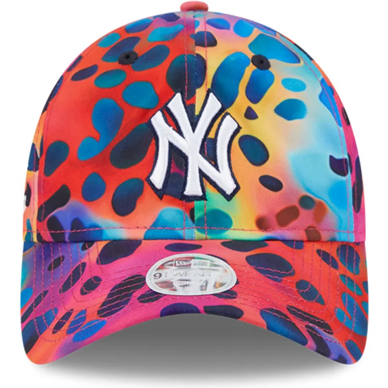 petten-gebogen-meerkleurig-verstelbaar-9twenty-spots-spring-training-fan-pack-2025-van-new-york-yankees-mlb-van-new-era