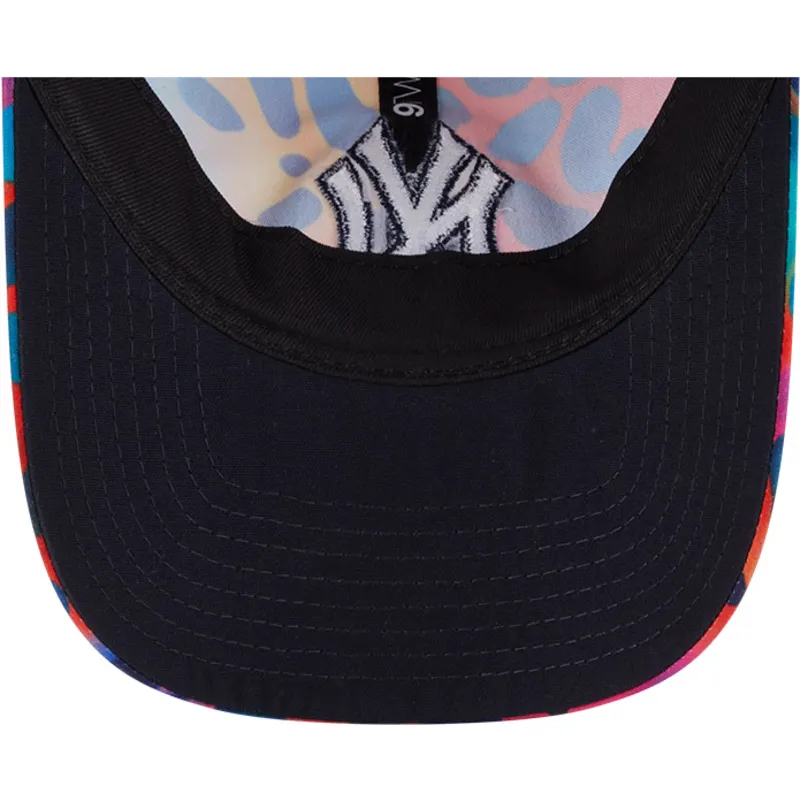 petten-gebogen-meerkleurig-verstelbaar-9twenty-spots-spring-training-fan-pack-2025-van-new-york-yankees-mlb-van-new-era