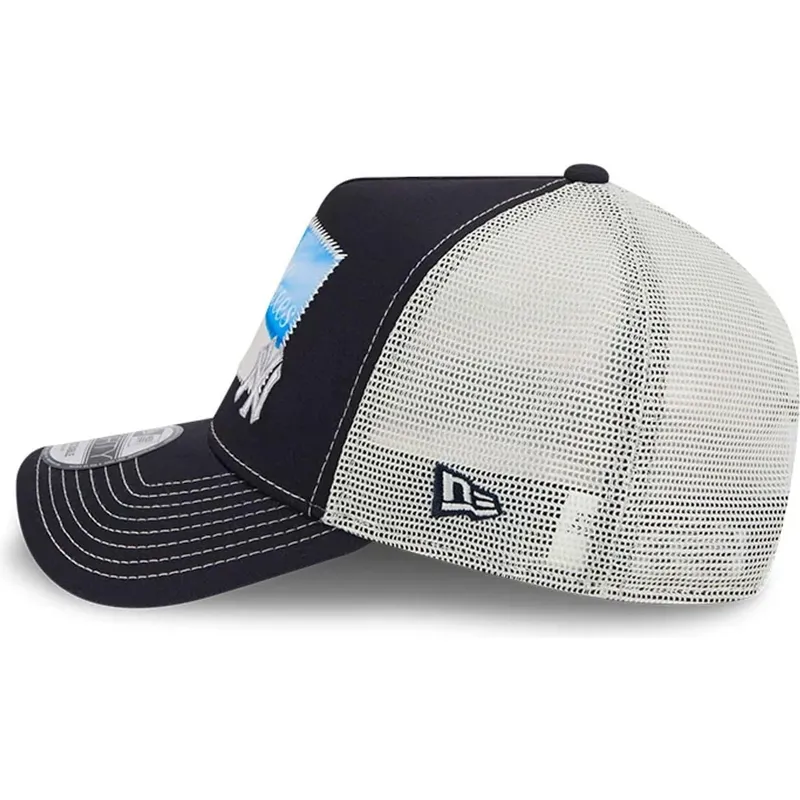 petten-gebogen-marineblauw-snapback-9forty-a-frame-patch-spring-training-fan-pack-2025-van-new-york-yankees-mlb-van-new-era