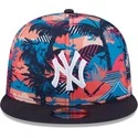 petten-plat-meerkleurig-snapback-9fifty-printed-spring-training-fan-pack-2025-van-new-york-yankees-mlb-van-new-era