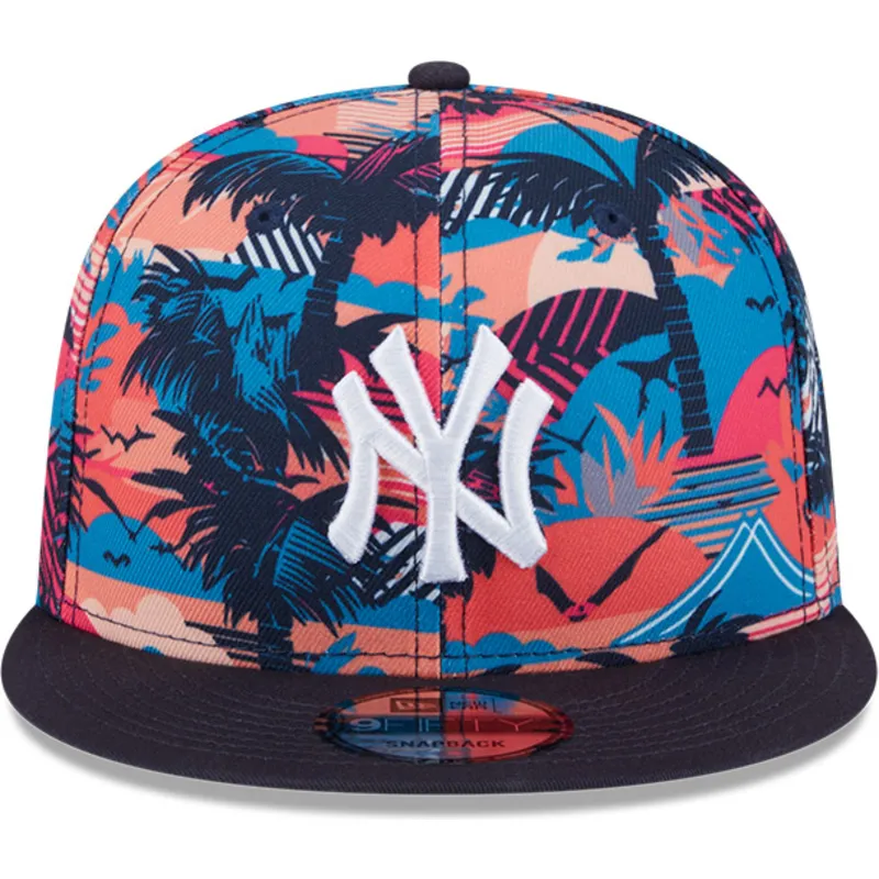petten-plat-meerkleurig-snapback-9fifty-printed-spring-training-fan-pack-2025-van-new-york-yankees-mlb-van-new-era