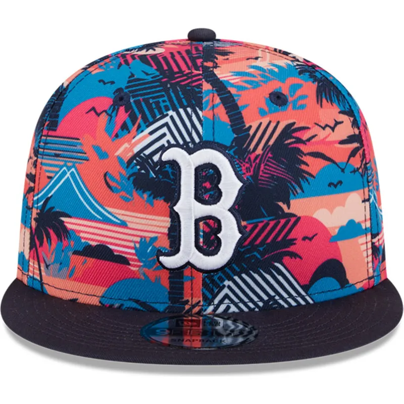 petten-plat-meerkleurig-snapback-9fifty-printed-spring-training-fan-pack-2025-van-boston-red-sox-mlb-van-new-era