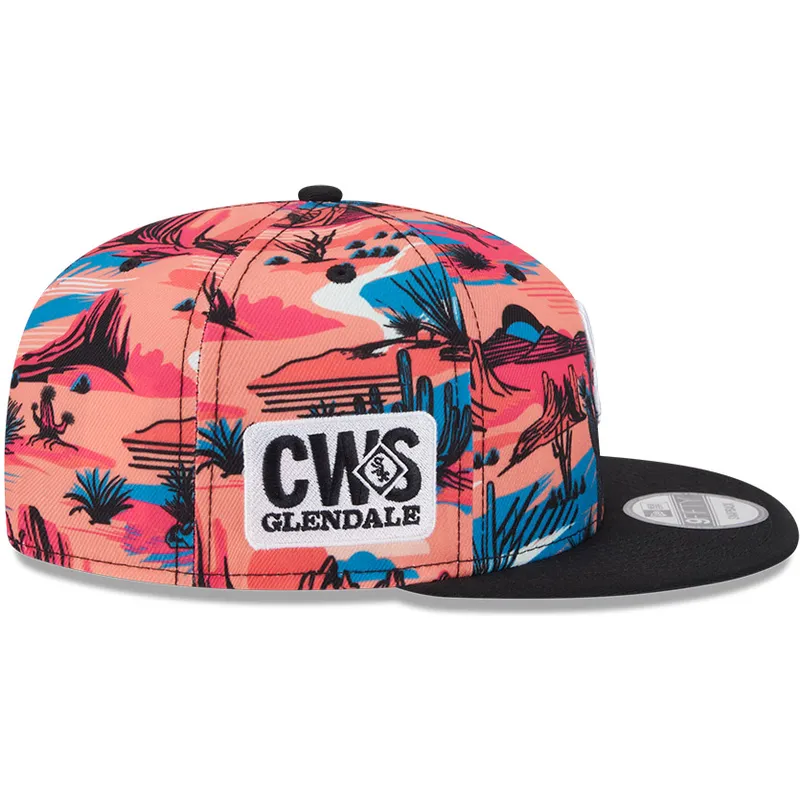 petten-plat-meerkleurig-snapback-9fifty-printed-spring-training-fan-pack-2025-van-chicago-white-sox-mlb-van-new-era