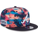 petten-plat-meerkleurig-snapback-9fifty-printed-spring-training-fan-pack-2025-van-atlanta-braves-mlb-van-new-era