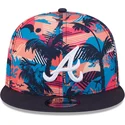petten-plat-meerkleurig-snapback-9fifty-printed-spring-training-fan-pack-2025-van-atlanta-braves-mlb-van-new-era
