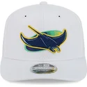 petten-gebogen-wit-snapback-9seventy-perf-spring-training-fan-pack-2025-van-tampa-bay-rays-mlb-van-new-era