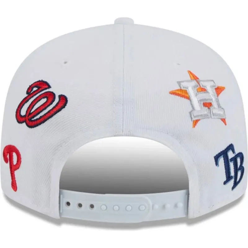 petten-plat-wit-snapback-9fifty-scatter-spring-training-fan-pack-2025-van-mlb-van-new-era