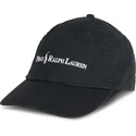 petten-gebogen-zwart-verstelbaar-classic-sport-van-polo-ralph-lauren