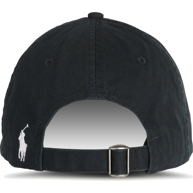 petten-gebogen-zwart-verstelbaar-classic-sport-van-polo-ralph-lauren
