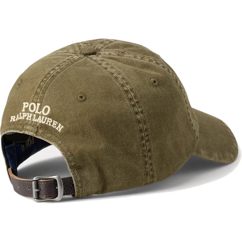petten-gebogen-groen-verstelbaar-classic-sport-bear-van-polo-ralph-lauren petten-gebogen-groen-verstelbaar-classic-sport-bear-van-polo-ralph-lauren