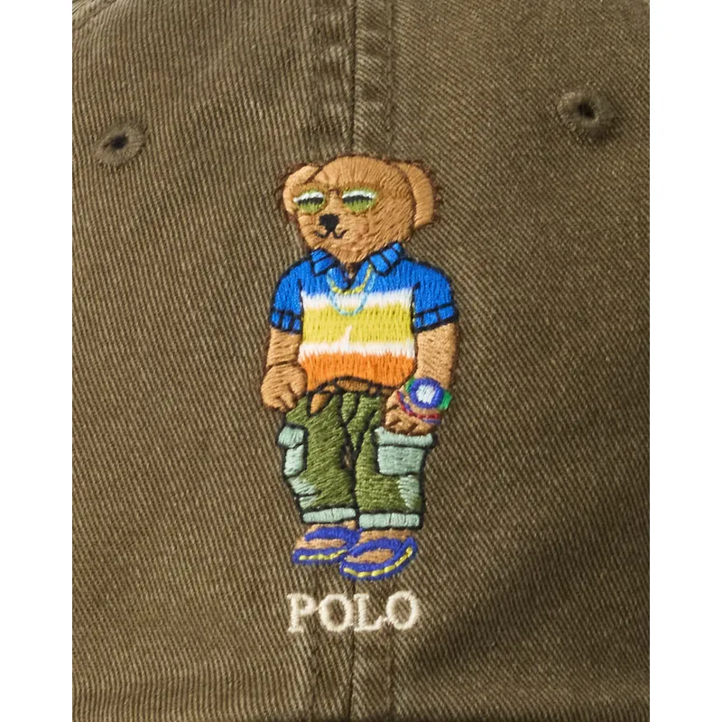 petten-gebogen-groen-verstelbaar-classic-sport-bear-van-polo-ralph-lauren petten-gebogen-groen-verstelbaar-classic-sport-bear-van-polo-ralph-lauren